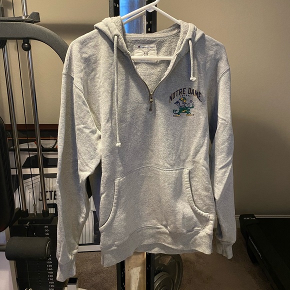 Norte dame - champion half zip hoodie - Picture 2 of 2